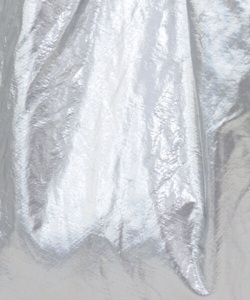 UNIVERSAL OVERALL（ユニバーサルオーバーオール）の「【UNIVERSAL OVERALL/ユニバーサルオーバーオール】ポケッタブル メタルトートバッグ（トートバッグ・レディース・ブラック/シルバー/ゴールド・FREE）」の19枚目の写真