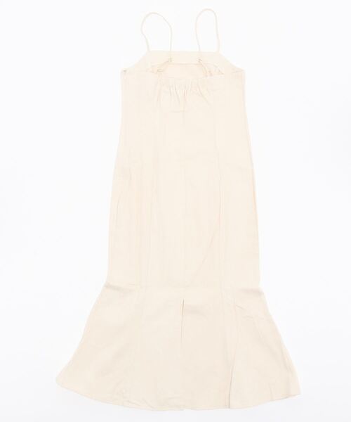 KOBE LETTUCE（コウベレタス）の「ツイルマーメイドキャミワンピース（ワンピース・レディース・ベージュ/ナチュラル/ブラック系・FREE）」の5枚目の写真