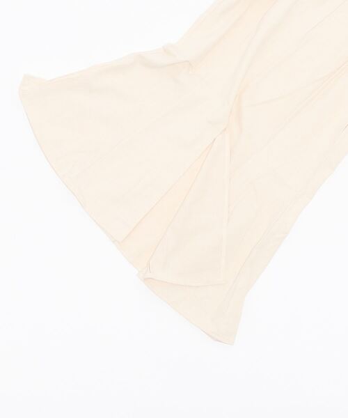 KOBE LETTUCE（コウベレタス）の「ツイルマーメイドキャミワンピース（ワンピース・レディース・ベージュ/ナチュラル/ブラック系・FREE）」の4枚目の写真