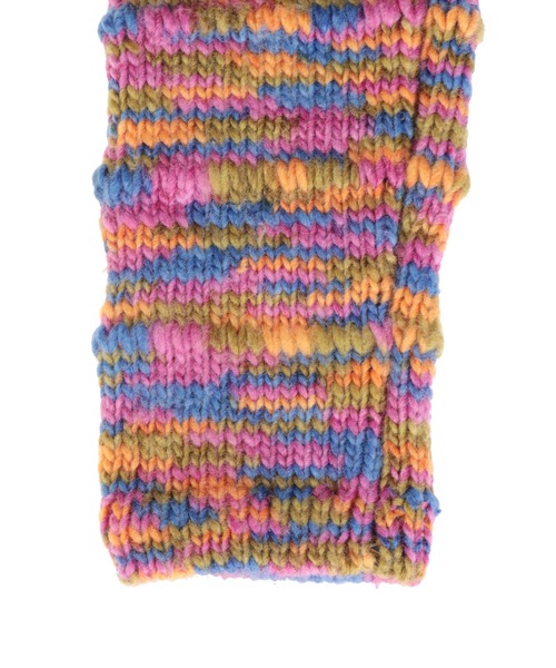 PAMEO POSE(パメオポーズ)の「※ドロップ 表示禁止 Fancy Leg Warmers(ソックス/靴下・レディース・ブラック/オレンジ/ブルー・FREE)」の11枚目の写真