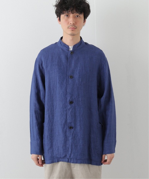 EDIFICE（エディフィス）の「【ETS.MATERIAUX / マテリオ】Linen Coverall（カバーオール・メンズ・ブルー系その他・2/3）」の4枚目の写真