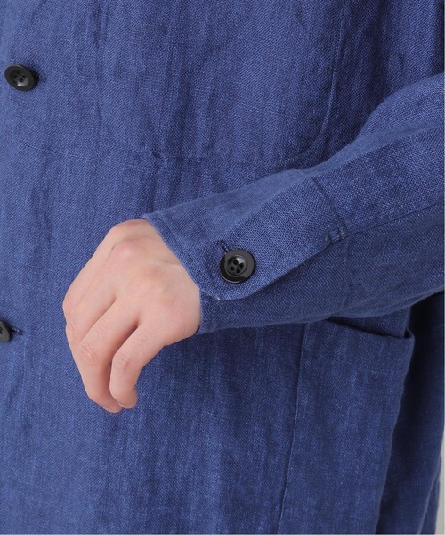 EDIFICE（エディフィス）の「【ETS.MATERIAUX / マテリオ】Linen Coverall（カバーオール・メンズ・ブルー系その他・2/3）」の10枚目の写真