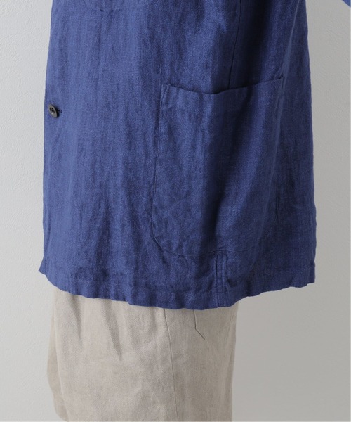 EDIFICE（エディフィス）の「【ETS.MATERIAUX / マテリオ】Linen Coverall（カバーオール・メンズ・ブルー系その他・2/3）」の13枚目の写真