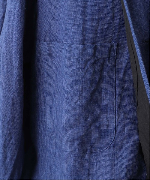 EDIFICE（エディフィス）の「【ETS.MATERIAUX / マテリオ】Linen Coverall（カバーオール・メンズ・ブルー系その他・2/3）」の16枚目の写真