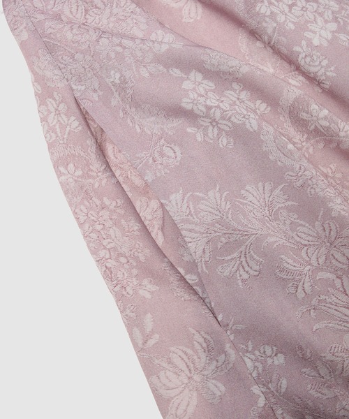 Simone Rocha（シモーネロシャ）の「SIGNATURE SLEEVE FRILL COLLAR SLIP BACK DRESS（ドレス・レディース・ライラック・4/6）」の4枚目の写真