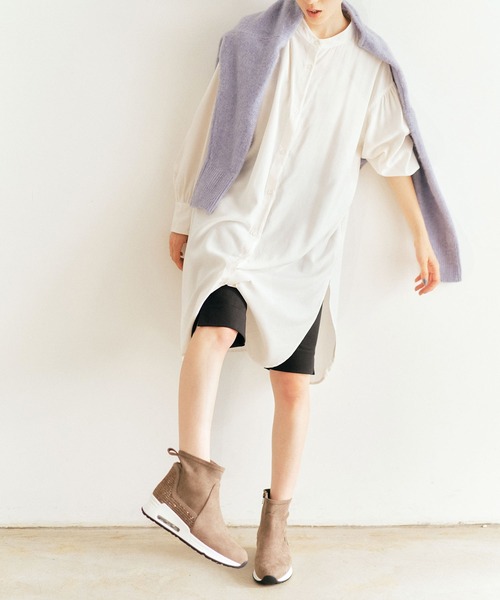 coca(ANDEX shoes product)(コカ)の「【新色追加】coca / マイクロフリース ビジューショートブーツ 421018(ブーツ・レディース・ブラウン・22.5cm/23cm/23.5cm/24cm/24.5cm)」の22枚目の写真