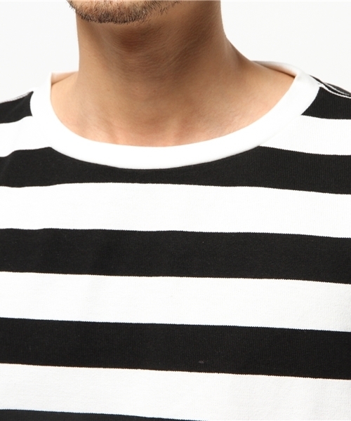 BEAMS T（ビームスティー）の「LABRAT / GRUNGE Big ショートスリーブ Tシャツ（Tシャツ/カットソー・メンズ・ブラック/ベージュ・MEDIUM/SMALL）」の7枚目の写真