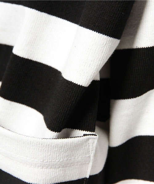 BEAMS T（ビームスティー）の「LABRAT / GRUNGE Big ショートスリーブ Tシャツ（Tシャツ/カットソー・メンズ・ブラック/ベージュ・MEDIUM/SMALL）」の10枚目の写真