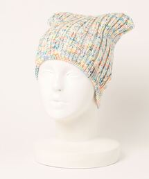 OVERRIDE | OVERRIDE  KNIT MIX CAT BEANIE(ニットキャップ/ビーニー)