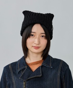 ブランド古着】カシミヤ ビーニー（ニットキャップ/ビーニー）｜Ron