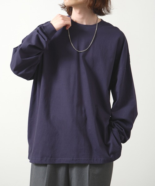 United Athle(ユナイテッドアスレ)の「【ROOPTOKYO】UNITED ATHLE 5.6oz ロングスリーブTee/ロンT(Tシャツ/カットソー・メンズ・オフホワイト/ホワイト/ブラック/ライトブルー/スミクロ/ネイビー・XL/M/L/S)」の6枚目の写真