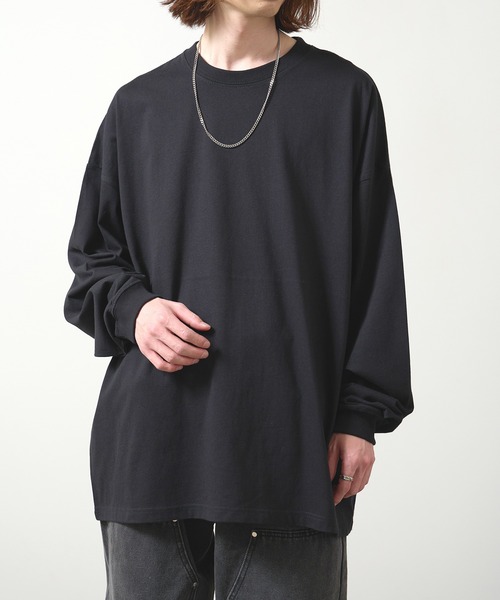 United Athle(ユナイテッドアスレ)の「【ROOPTOKYO】UNITED ATHLE 5.6oz ロングスリーブTee/ロンT(Tシャツ/カットソー・メンズ・オフホワイト/ホワイト/ブラック/ライトブルー/スミクロ/ネイビー・XL/M/L/S)」の4枚目の写真