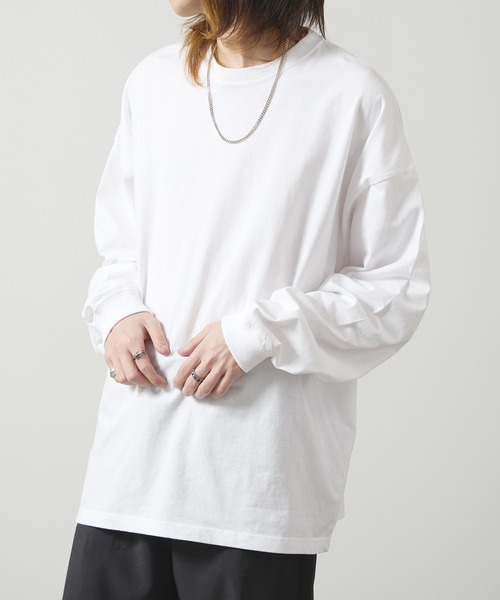 STONE  ロングスリーブカットソー ホワイト United Athle（ユナイテッドアスレ）の「【ROOPTOKYO】UNITED