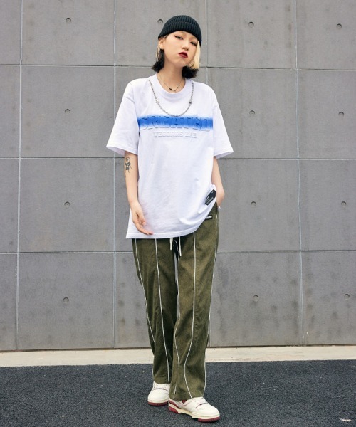 Ressaca(レサーカ)の「コーデュロイ パイピング ルーズトラックパンツ(その他パンツ・メンズ・ブラック/カーキ/グレー・M/L/XL/XXL)」の18枚目の写真