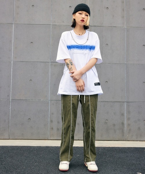 Ressaca(レサーカ)の「コーデュロイ パイピング ルーズトラックパンツ(その他パンツ・メンズ・ブラック/カーキ/グレー・M/L/XL/XXL)」の20枚目の写真