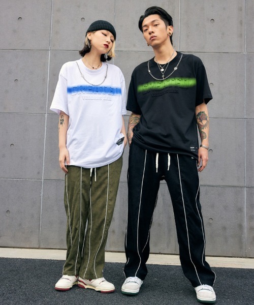 Ressaca(レサーカ)の「コーデュロイ パイピング ルーズトラックパンツ(その他パンツ・メンズ・ブラック/カーキ/グレー・M/L/XL/XXL)」の7枚目の写真