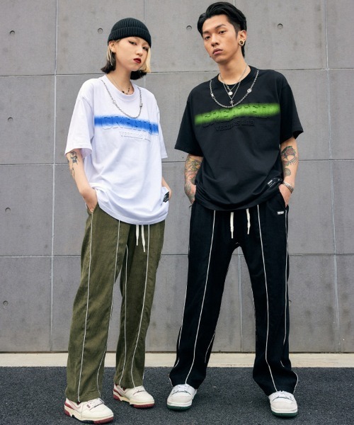 Ressaca(レサーカ)の「コーデュロイ パイピング ルーズトラックパンツ(その他パンツ・メンズ・ブラック/カーキ/グレー・M/L/XL/XXL)」の9枚目の写真