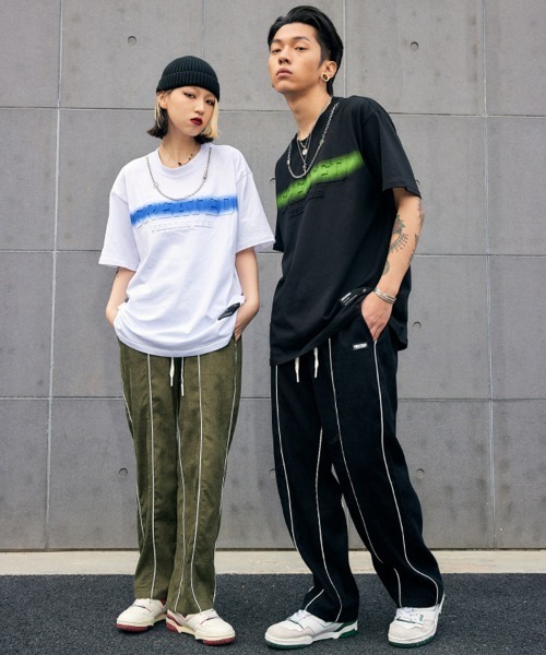 Ressaca(レサーカ)の「コーデュロイ パイピング ルーズトラックパンツ(その他パンツ・メンズ・ブラック/カーキ/グレー・M/L/XL/XXL)」の10枚目の写真