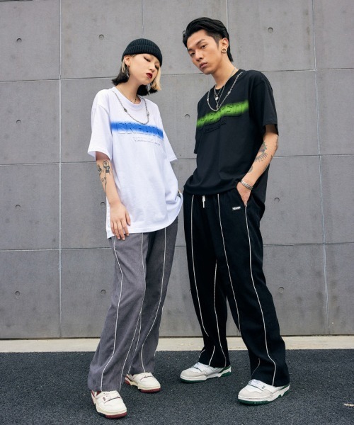 Ressaca(レサーカ)の「コーデュロイ パイピング ルーズトラックパンツ(その他パンツ・メンズ・ブラック/カーキ/グレー・M/L/XL/XXL)」の13枚目の写真