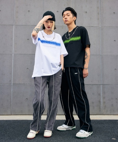 Ressaca(レサーカ)の「コーデュロイ パイピング ルーズトラックパンツ(その他パンツ・メンズ・ブラック/カーキ/グレー・M/L/XL/XXL)」の14枚目の写真