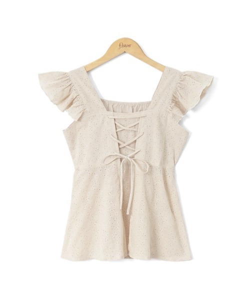 flower（フラワー）の「レースアップビスチェ（ベスト・レディース・イエロー/ブラック・FREE）」の15枚目の写真