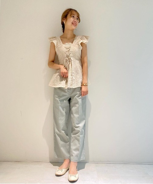 flower（フラワー）の「レースアップビスチェ（ベスト・レディース・イエロー/ブラック・FREE）」の18枚目の写真