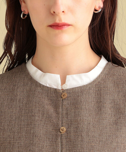 Ray BEAMS（レイビームス）の「Ray BEAMS / ベスト セット ギャザー ワンピース（ワンピース・レディース・ホワイト/ブラック・ONE SIZE）」の13枚目の写真