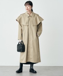 2WAYケープステンカラーコート