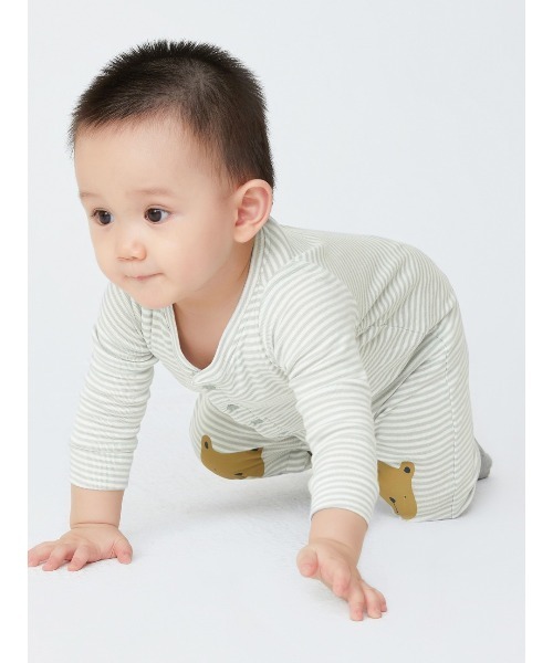 GAP（ギャップ）の「くまさんボディオール (ベビー)（ロンパース
