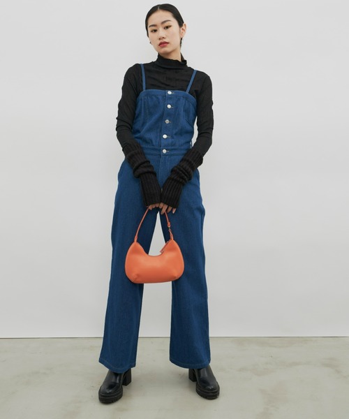 Auntie Rosa Holiday（アンティローザホリデー）の「ワンハンドルミニショルダー（ショルダーバッグ・レディース・ブラック/オレンジ/グリーン/オフホワイト・FREE）」の6枚目の写真