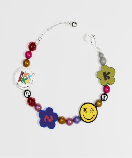 SAD REBORN DOLLS(サッドリボーンドルズ)の「SAD REBORN DOLLS×KKKKKK Smily Flower Bracelet(ブレスレット・メンズ・その他・F)」の1枚目の写真