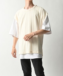 ATELANE（アテレーン）の「ATELANE/透かし編みニットソーベスト（ベスト）」