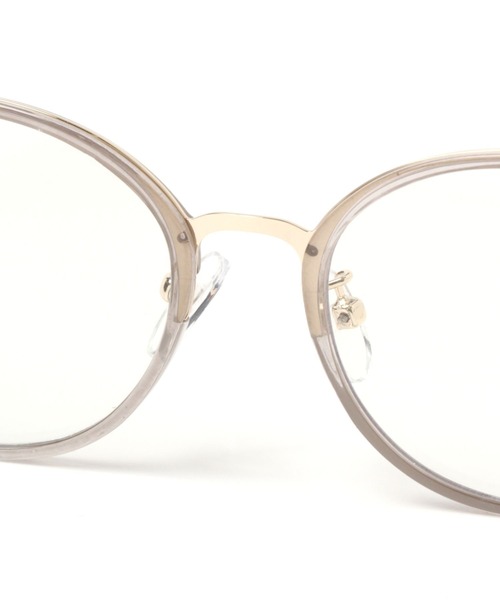 niko and...（ニコアンド）の「[PCレンズ]オリジナルオーバルコンビだて眼鏡（メガネ・レディース・ブラウン/グレー/ナチュラル・FREE）」の12枚目の写真