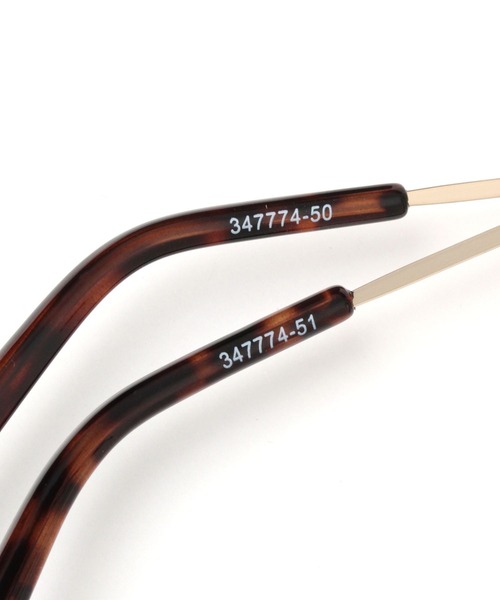 niko and...（ニコアンド）の「[PCレンズ]オリジナルオーバルコンビだて眼鏡（メガネ・レディース・ブラウン/グレー/ナチュラル・FREE）」の11枚目の写真