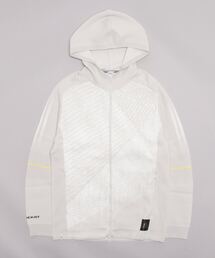 adidas（アディダス）の「アディダス adidas PRIMEKNIT グラデーション 長袖フルジップフーディー（ニット/セーター・メンズ）」