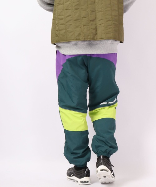 LONSDALE(ロンズデール)の「LONSDALE ナイロンワッシャー 配色切替 スノーパンツ(その他パンツ・メンズ・グリーン/パープル/ブラック・M/L/LL)」の14枚目の写真