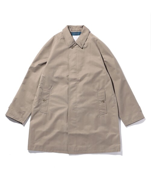 nanamica ステンカラー　コート　ナナミカ　ベージュ M nanamica / GORE-TEX Soutien Collar Coat & Balmacaan Coat