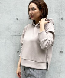 ダンボールニットフードパーカー