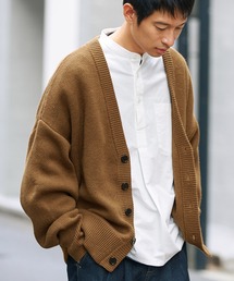 coca（coca） | 【WEB限定セール】メンズ両畦編みオーバーカーディガン(カーディガン/ボレロ)