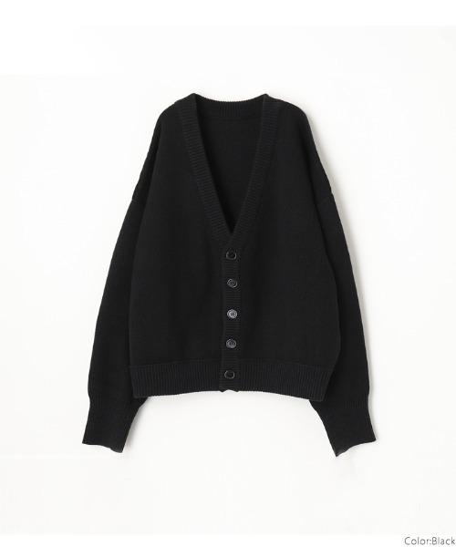 coca（coca）（コカ）の「【WEB限定セール】メンズ両畦編みオーバーカーディガン（カーディガン/ボレロ・メンズ・マスタード/グリーン/ブラウン/ブラック/ターコイズブルー/ダークベージュ/ベージュ/オレンジ/ライトブルー/チャコールグレー・M/L/XL）」の21枚目の写真