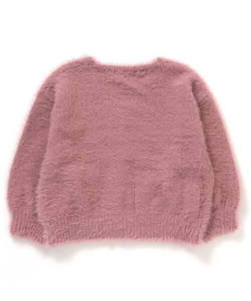 BREEZE（ブリーズ）の「カラフルニットカーデ（カーディガン/ボレロ・キッズ・ピンク/イエロー・90/100/120/140）」の7枚目の写真