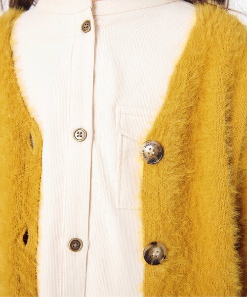 BREEZE（ブリーズ）の「カラフルニットカーデ（カーディガン/ボレロ・キッズ・ピンク/イエロー・90/100/120/140）」の12枚目の写真