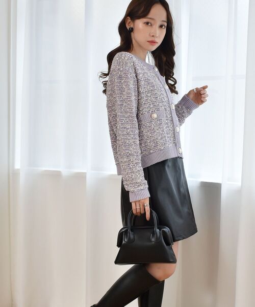 ems excite（エムズエキサイト）の「ガマグチハンドBAG（ショルダーバッグ・レディース・ブラック/ブラウン/ナチュラル・ONE SIZE）」の4枚目の写真