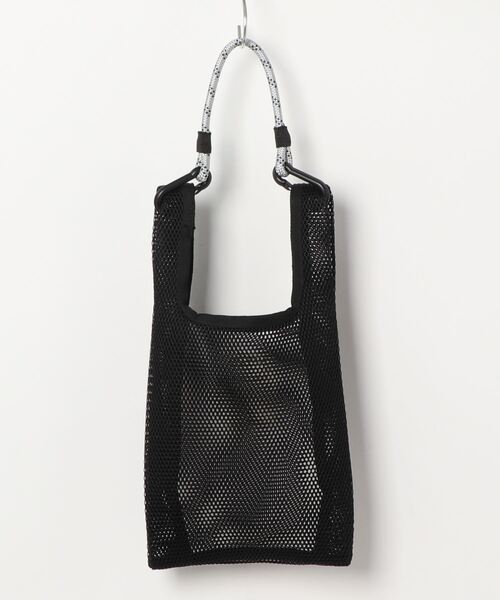 RODEO CROWNS WIDE BOWL(ロデオクラウンズワイドボウル)の「OUTDOOR CODE MESH BAG(トートバッグ・レディース・ピンク/サックスブルー/ブラック・FREE)」の4枚目の写真