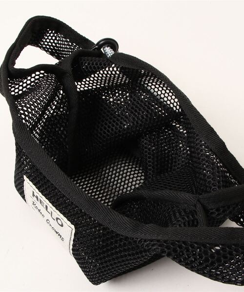 RODEO CROWNS WIDE BOWL(ロデオクラウンズワイドボウル)の「OUTDOOR CODE MESH BAG(トートバッグ・レディース・ピンク/サックスブルー/ブラック・FREE)」の21枚目の写真