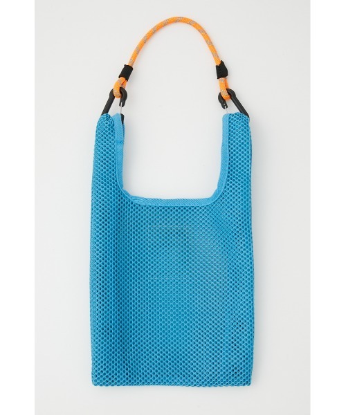 RODEO CROWNS WIDE BOWL(ロデオクラウンズワイドボウル)の「OUTDOOR CODE MESH BAG(トートバッグ・レディース・ピンク/サックスブルー/ブラック・FREE)」の18枚目の写真