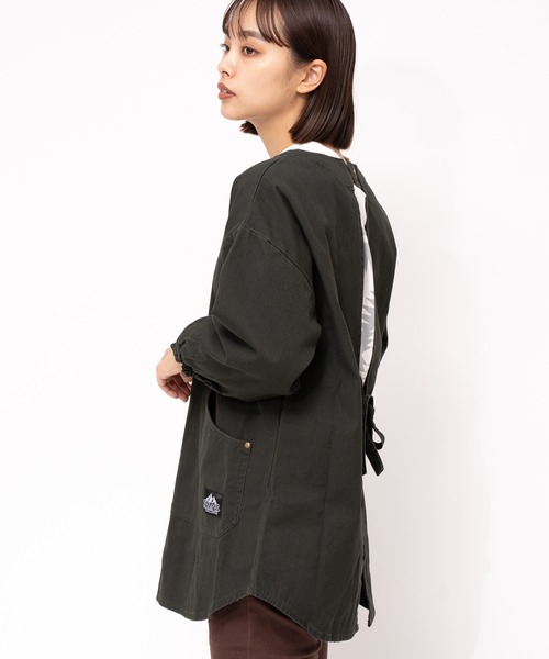 THE BAREFOOT（ベアフット）の「【 TEMPUS / テンプス 】 アウトドア割烹着 エプロン かっぽうぎ キャンプ OUTDOOR KAPPOGI IZI 19362806（エプロン・レディース・インディゴブルー/カーキ/ブラック・FREE）」の10枚目の写真