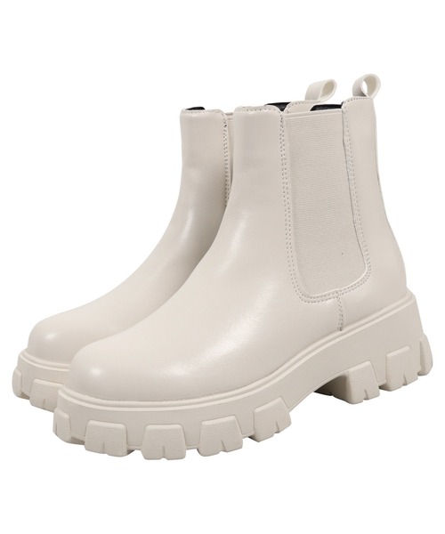 KOBE LETTUCE（コウベレタス）の「チェルシーサイドゴアブーツ（ブーツ・レディース・ブラウン系/ブラック/ベージュ・S/L/M/LL）」の5枚目の写真