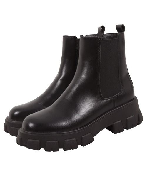 KOBE LETTUCE（コウベレタス）の「チェルシーサイドゴアブーツ（ブーツ・レディース・ブラウン系/ブラック/ベージュ・S/L/M/LL）」の9枚目の写真