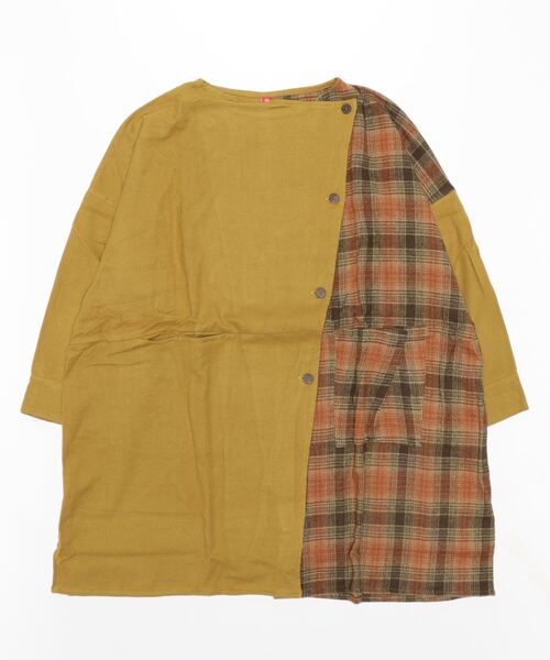 チャイハネ(チャイハネ)の「【チャイハネ】チェックラーカーディガン(カーディガン/ボレロ・レディース・グレー/イエロー/ブルー・FREE)」の20枚目の写真